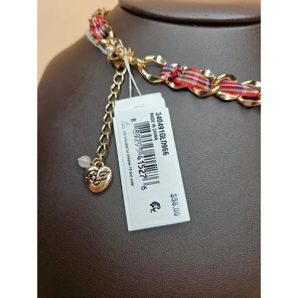 Betsey Johnson Lock & Key Necklace - Picture 5 of 7